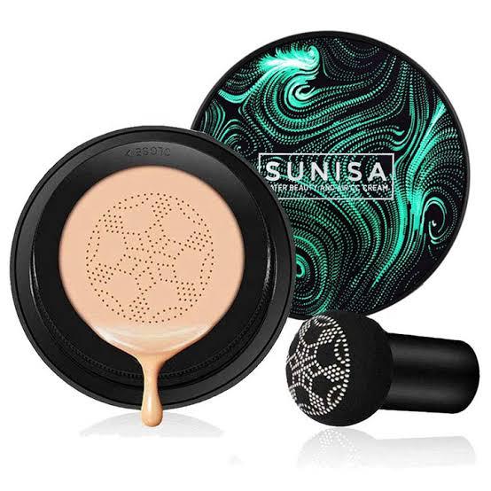 Sunisa Foundation Waterproof Mushroom Head Air Cushion Bb Cream Liquid Foundations Cc Cream